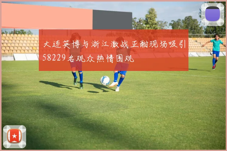 大连英博与浙江激战正酣现场吸引58229名观众热情围观