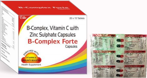 B Complex Forte Tab B Complex Vitamin C With Zinc Sulphate Cap Doc2buy